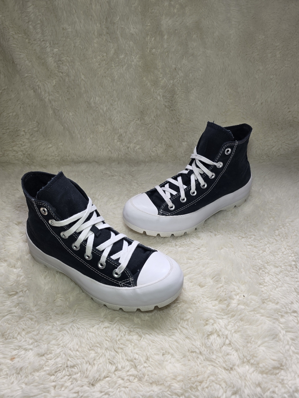 Mint Converse Chuck Taylor All Star Lugged High Top Size 8